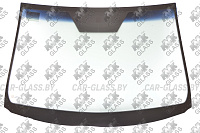 Лобовое стекло Toyota Corolla Verso II (без солнцезащитной полосы) 2004-2009